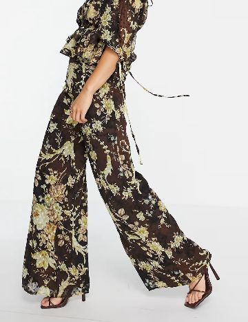Pantaloni ASOS, maro