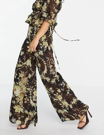 Pantaloni ASOS, maro