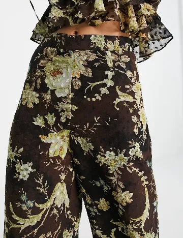 Pantaloni ASOS, maro