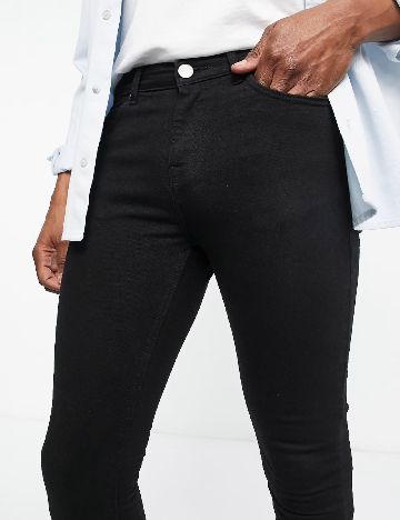Blugi Another Influence, negru