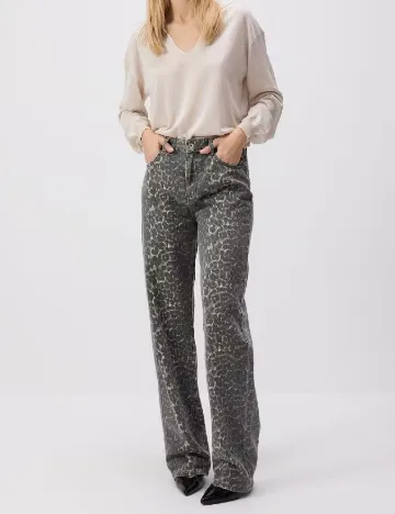 Blugi Reserved, animal print