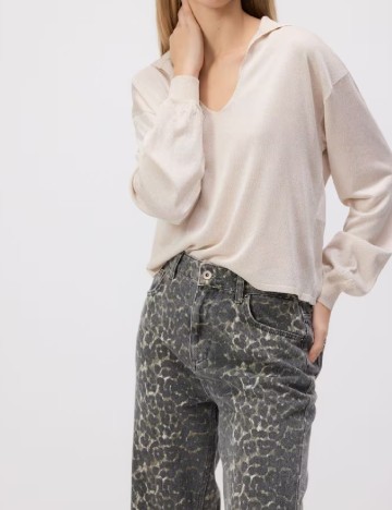 Blugi Reserved, animal print