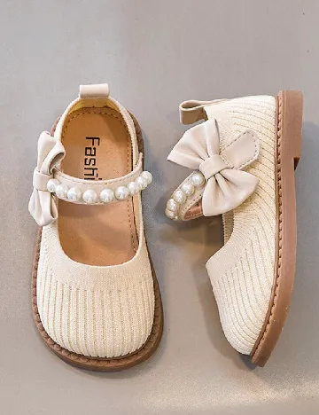 Pantofi Shein Kids, crem Crem