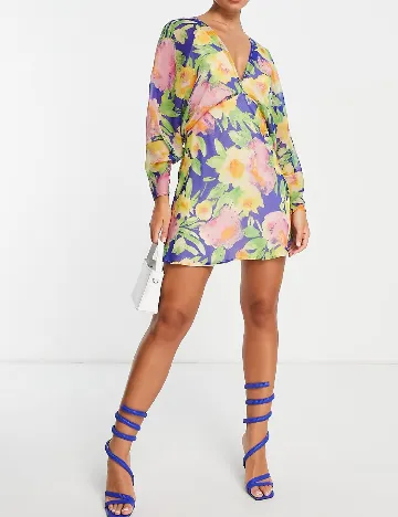 Rochie scurta ASOS, mix culori