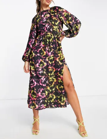 Rochie medie Top Shop, floral print