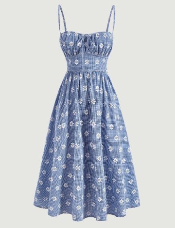 Rochie medie SHEIN, albastru