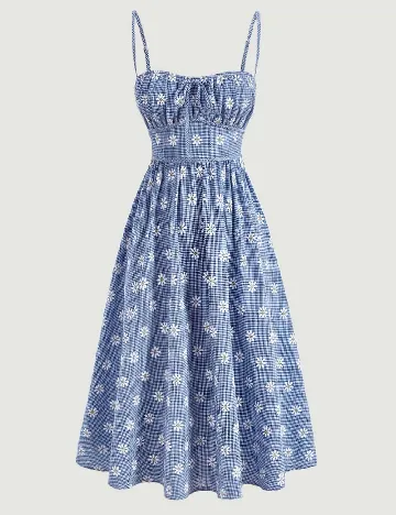Rochie medie SHEIN, albastru