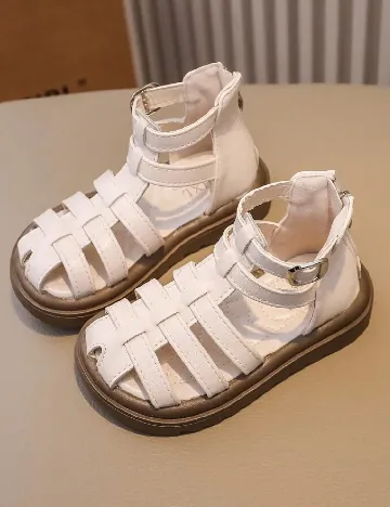 Sandale Shein Kids, alb Alb
