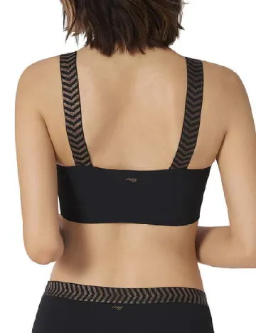 Bustiera de baie Sloggi by Triumph, negru