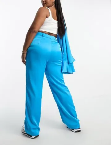 Pantaloni 4TH&Reckless Plus Size, albastru