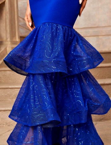 Rochie lunga SHEIN, albastru