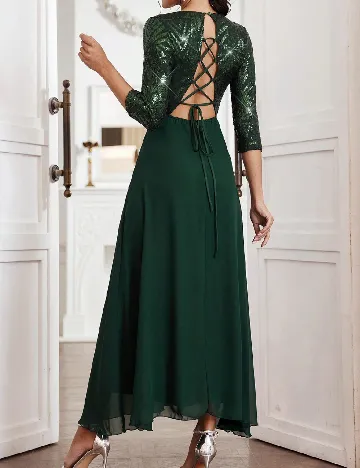 Rochie lunga SHEIN, verde