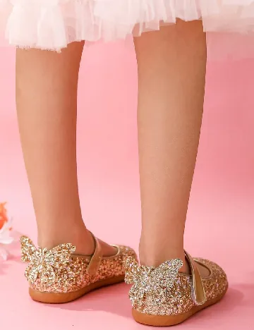 Pantofi Shein Kids, auriu Galben