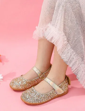 Pantofi Shein Kids, auriu Galben