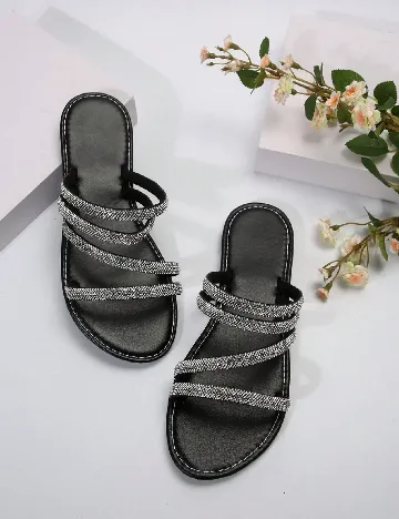 Slapi SHEIN, negru