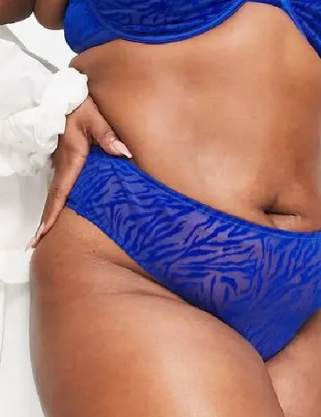 Chilot ASOS Curve, albastru