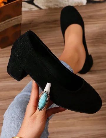 Pantofi SHEIN, negru