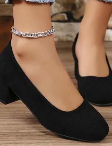 Pantofi SHEIN, negru