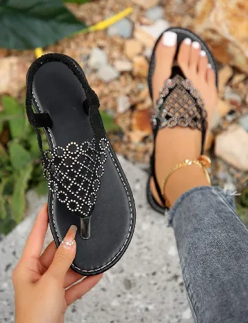 Sandale SHEIN, negru