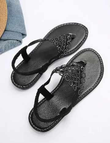 Sandale SHEIN, negru
