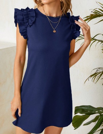 Rochie scurta SHEIN, albastru