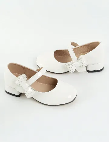 Pantofi Shein Kids, alb Alb