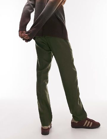 Pantaloni Topman, kaki
