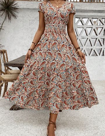 Rochie lunga SHEIN, mix culori