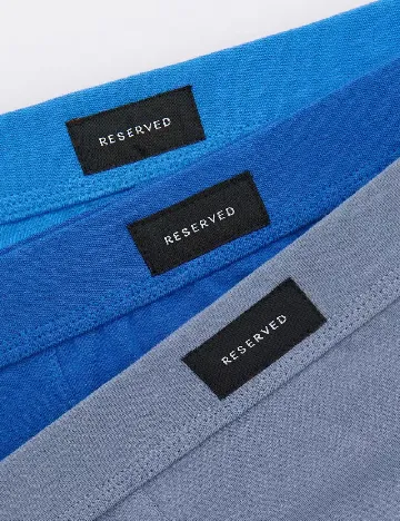 Set Boxeri 3 bucati Reserved, albastru