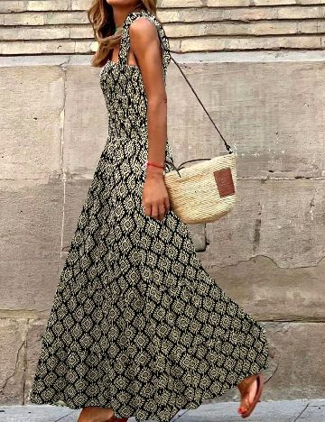 Rochie lunga SHEIN, crem