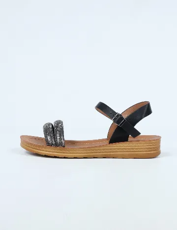 Sandale SHEIN, negru Negru