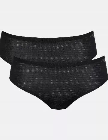 Set chiloti 2 perechi Sloggi by Triumph, negru