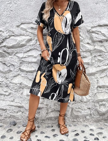 Rochie medie SHEIN, negru