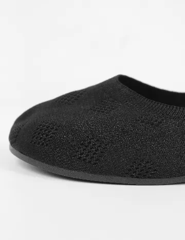 Balerini SHEIN, negru Negru
