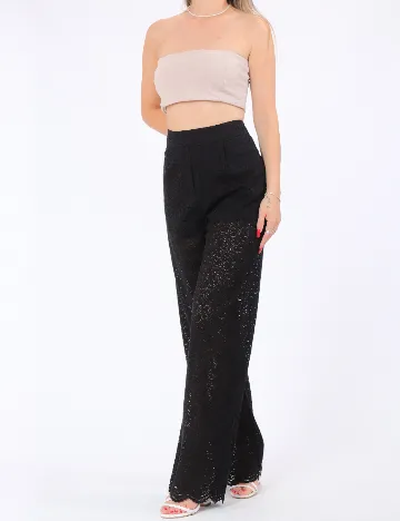 Pantaloni the frolic, negru