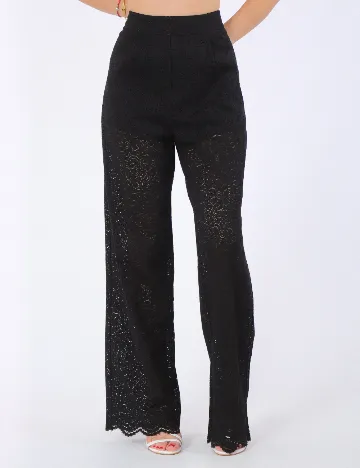 Pantaloni the frolic, negru