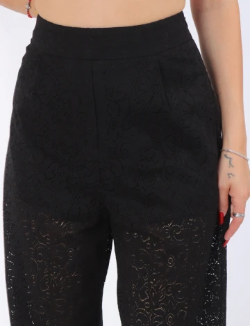 Pantaloni the frolic, negru