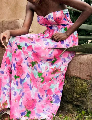 Rochie medie SHEIN, roz