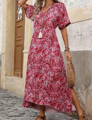 Rochie lunga SHEIN, roz