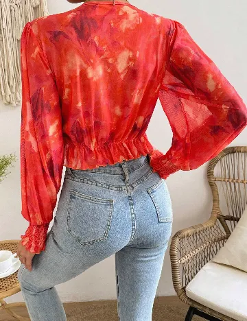 Top SHEIN, rosu