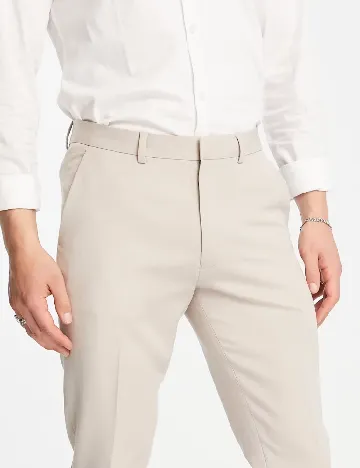 Pantaloni ASOS, crem