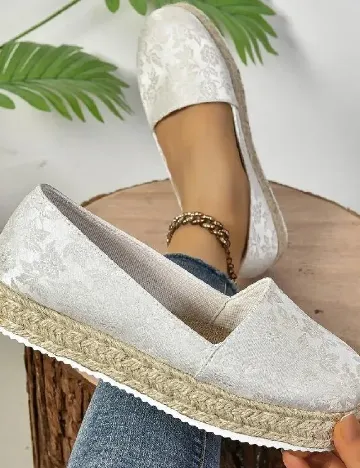 Espadrile SHEIN, crem