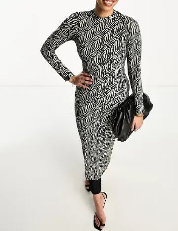 Rochie medie TRENDYOL, negru