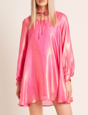 Rochie scurta Native Youth, roz