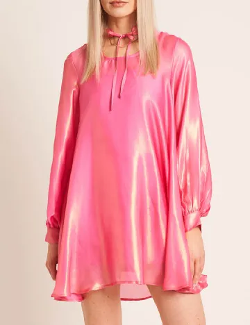 Rochie scurta Native Youth, roz