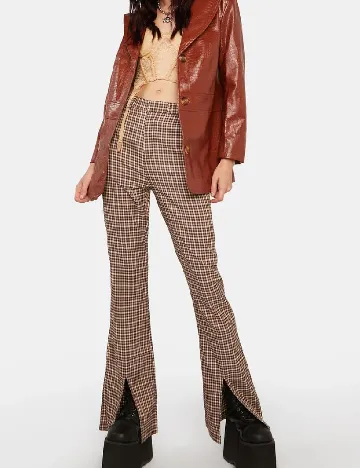 Pantaloni DAISY STREET, maro