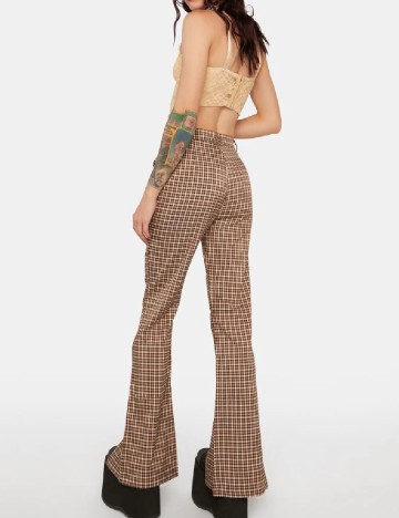 Pantaloni DAISY STREET, maro