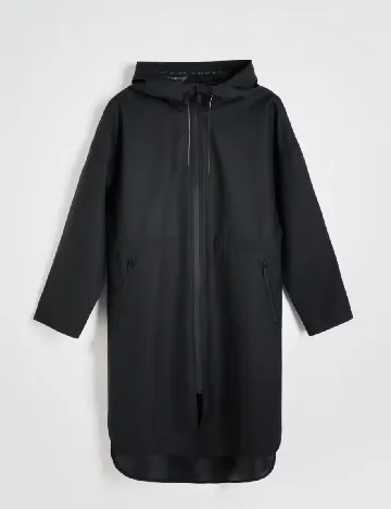 Geaca de ploaie Reserved, negru Negru