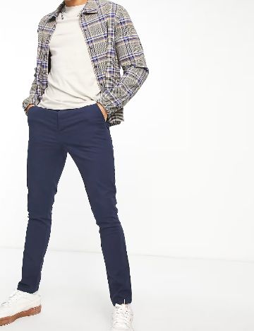 Pantaloni ASOS, bleumarin