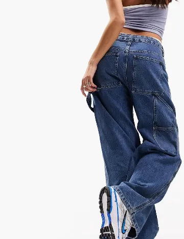 Blugi ASOS, albastru Albastru